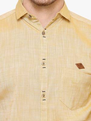 Men's slim fit lyocell casual shirt  | half sleeves shirt for men 4