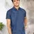 Men's half sleeve smart casual denim shirt | jeans shirt for men