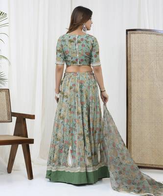 Mint Green Lehenga Set 3