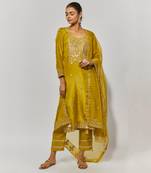 Golden yellow suit set