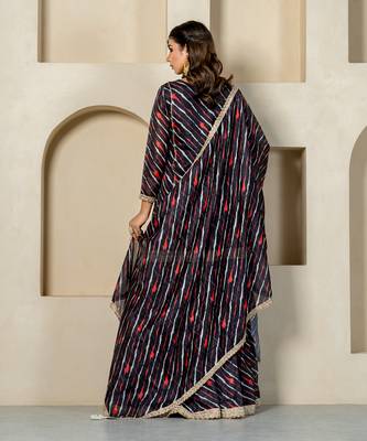 Black kota doriya sharara set 3