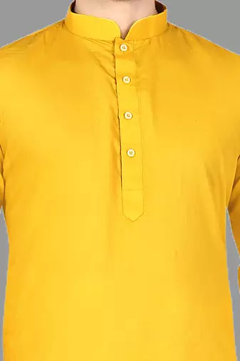 Mens pattern stitched kurta with churidar kurta-pajama