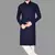 Mens pattern stitched kurta with churidar kurta-pajama
