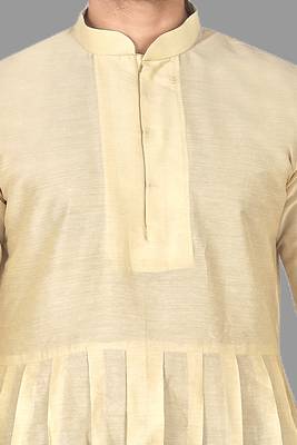 Mens pattern stitched anarkali kurta with churidar kurta-pajama 2