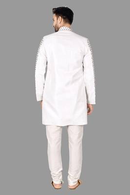 Mens hand work done semi indo all over front,collar & sleeves indo-western-dresses 2