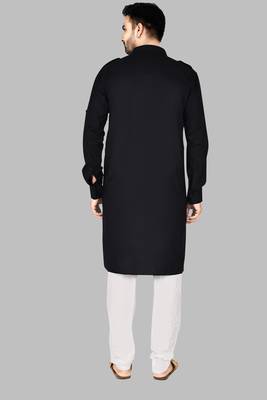 Mens pattern stitched stylish pathani with salwar kurta-pajama 2