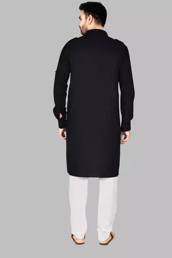 Mens pattern stitched stylish pathani with salwar kurta-pajama