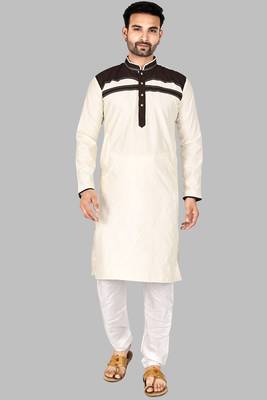 Mens pattern stitched stylish pathani with salwar kurta-pajama 2
