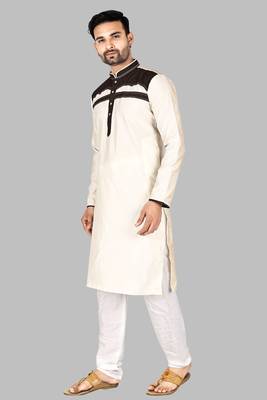 Mens pattern stitched stylish pathani with salwar kurta-pajama 4