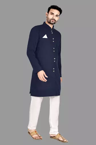 Mens nawabi style semi indo  indo-western-dresses