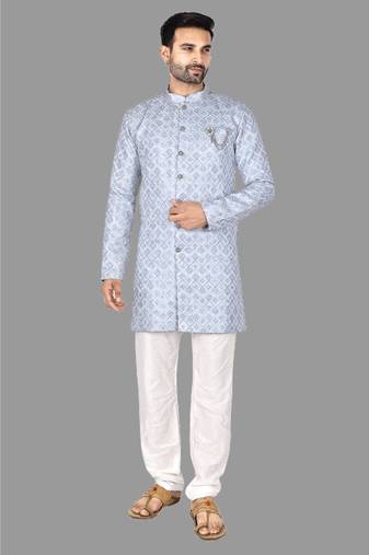 Mens semi indo stitched  indo-western-dresses