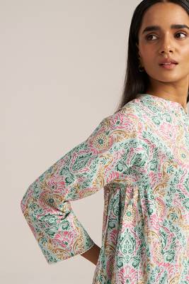 Aqua foam cotton co-ord set 5