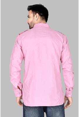 Mens pathani style short kurta designer wear men-kurtas 5