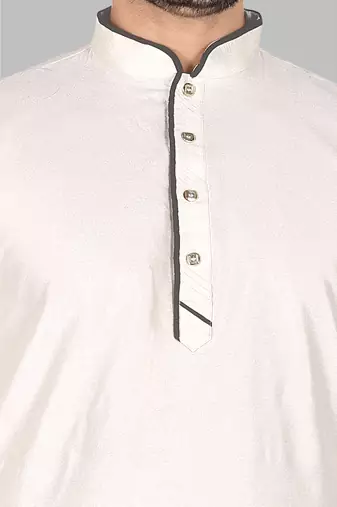 Mens stylish stitched short kurta  men-kurtas