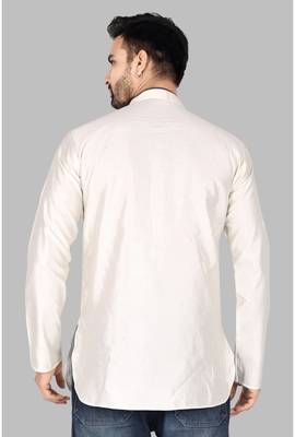 Mens stylish stitched short kurta  men-kurtas 5