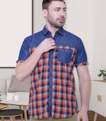 Men's half sleeve casual denim shirt | jeans shirt for men