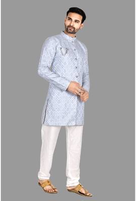 Mens semi indo stitched  indo-western-dresses 4