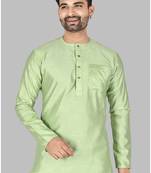 Mens stylish stitched short kurta  men-kurtas