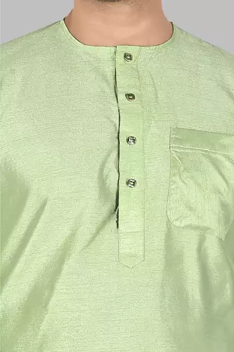 Mens stylish stitched short kurta  men-kurtas