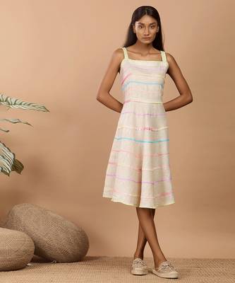 Beige the spaghetti dress 2