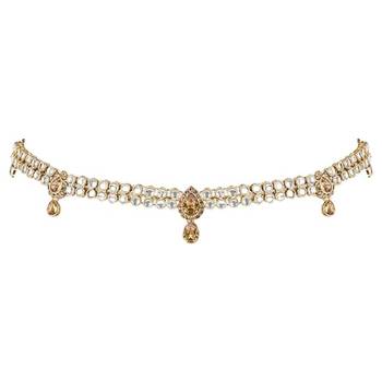  traditional ethnic kundan & stone adjustable kamarband/belly chain/kandora/waist belt 4