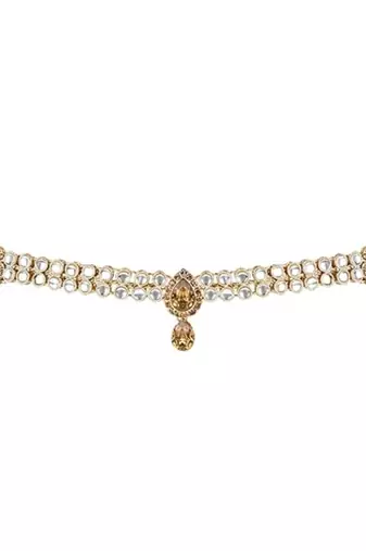  traditional ethnic kundan & stone adjustable kamarband/belly chain/kandora/waist belt
