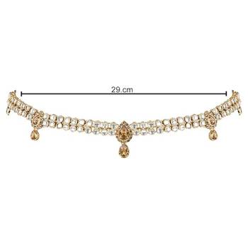  traditional ethnic kundan & stone adjustable kamarband/belly chain/kandora/waist belt 5