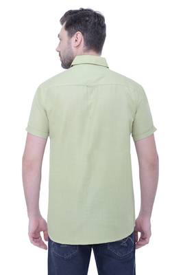 Men's linen blend casual shirt | half sleeves shirt for men 2