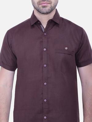 Men's linen blend casual shirt | half sleeves shirt for men 4