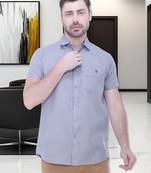 Men's linen blend casual shirt | half sleeves shirt for men