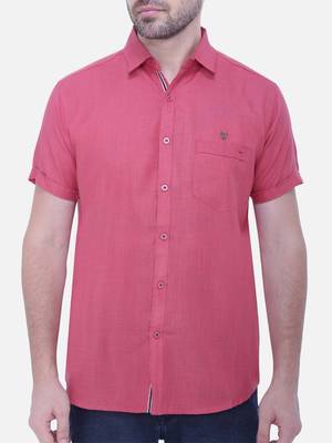 Men's linen blend casual shirt | half sleeves shirt for men 4