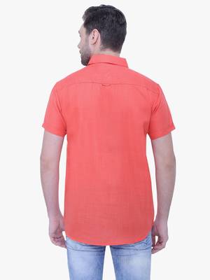 Men's linen blend casual shirt | half sleeves shirt for men 2
