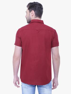 Men's linen blend casual shirt | half sleeves shirt for men 2