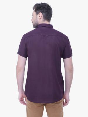 Men's linen blend casual shirt | half sleeves shirt for men 2