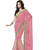 Gajri Embroidered Faux Chiffon Saree With Blouse