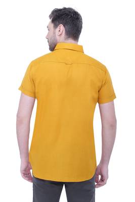 Men's linen blend casual shirt | half sleeves shirt for men 2