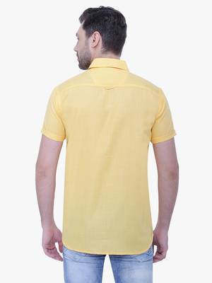 Men's linen blend casual shirt | half sleeves shirt for men 2