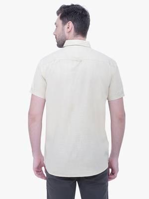 Men's linen blend casual shirt | half sleeves shirt for men 2