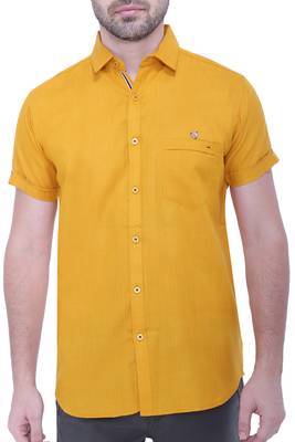 Men's linen blend casual shirt | half sleeves shirt for men 4