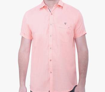 Men's linen blend casual shirt | half sleeves shirt for men 5