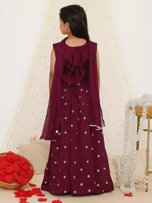 Alia embroidered choli with lehenga 2