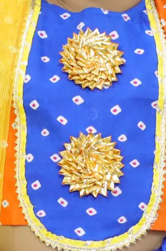 Chanda bandhani lehenga choli