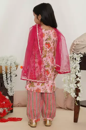 Gulabo kurti with afghani pants