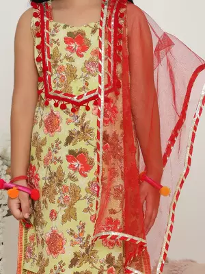 Gulabo kurti with afghani pants 5