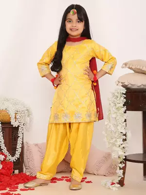 Gota patti kurti salwar 3