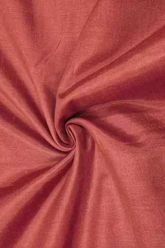 Kimisha peach cotton silk hand work unstitched dress material