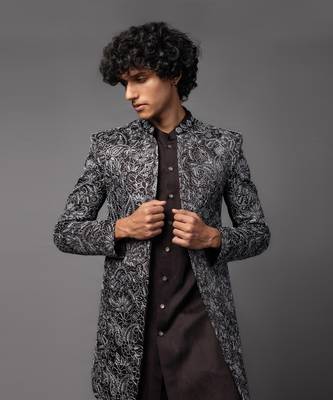 Melony brown achkan set 2