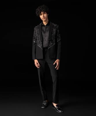 Black raina tuxedo set 1