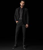 Black bird tuxedo set