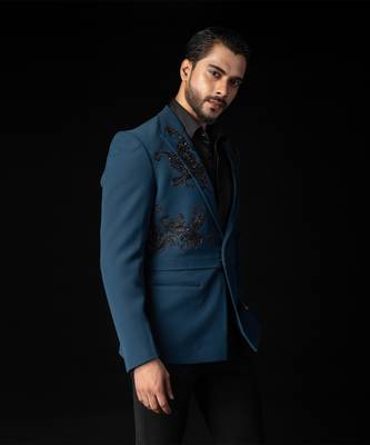 Teal zeal tuxedo set 3